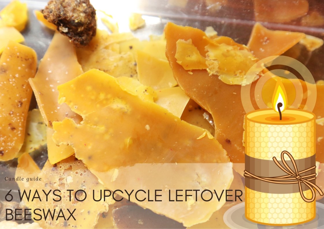 6 Ways To Upcycle Leftover Beeswax
