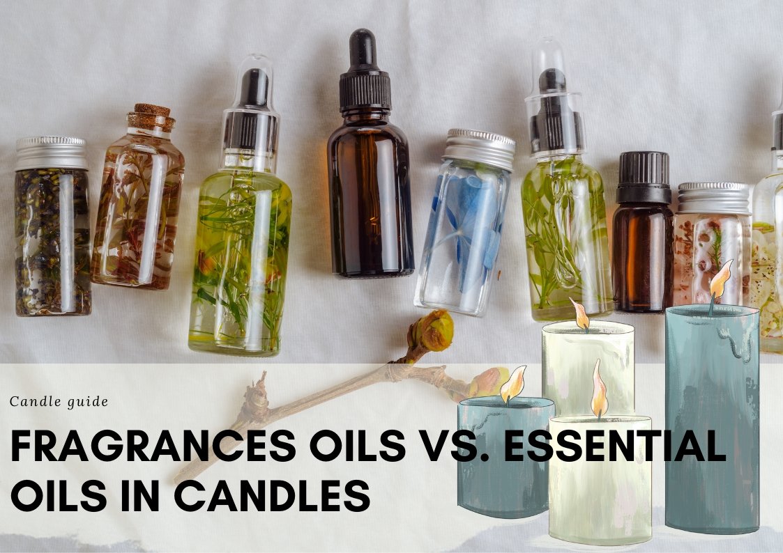 Fragrances Oils vs. Essential Oils in Candles 
