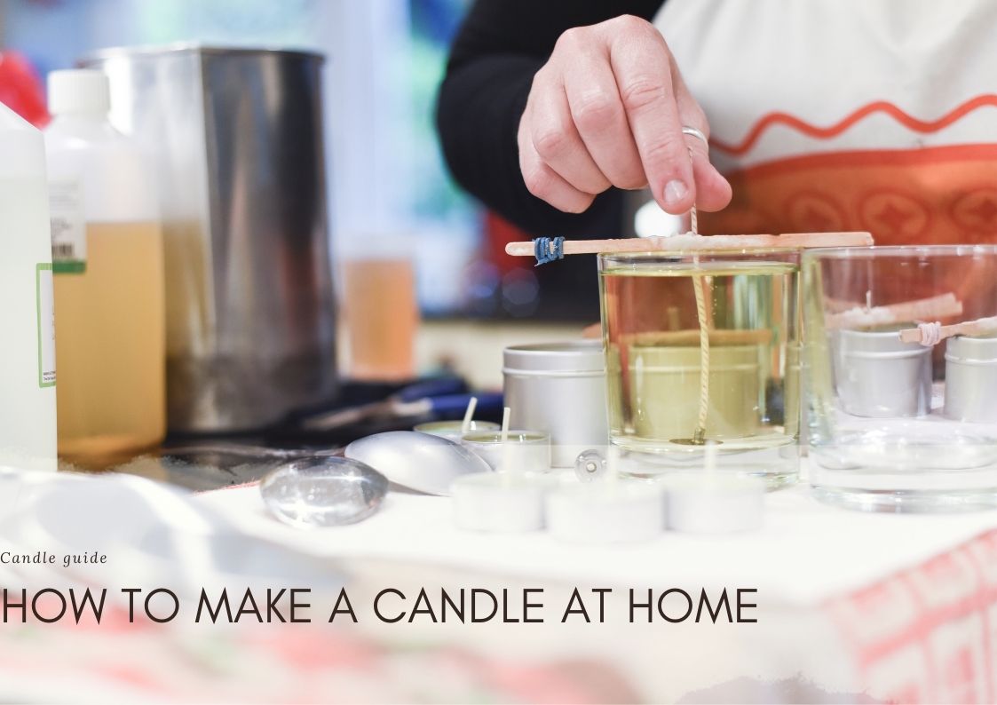 How to make a candle at home (Everything you need to know to make your 1st candle)