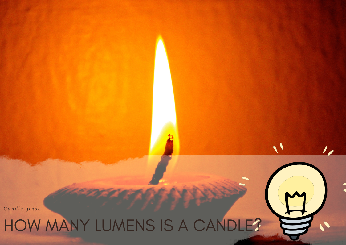 How many lumens is a candle?