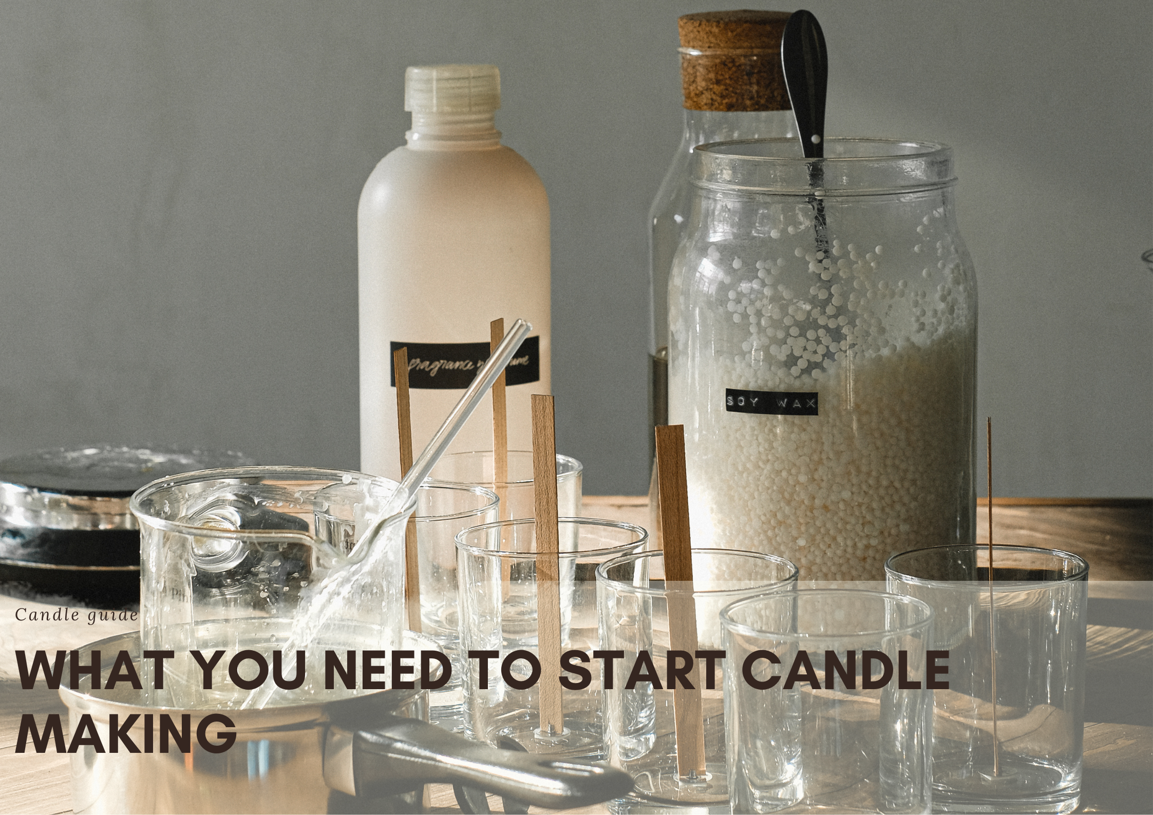 what you need to make a candle