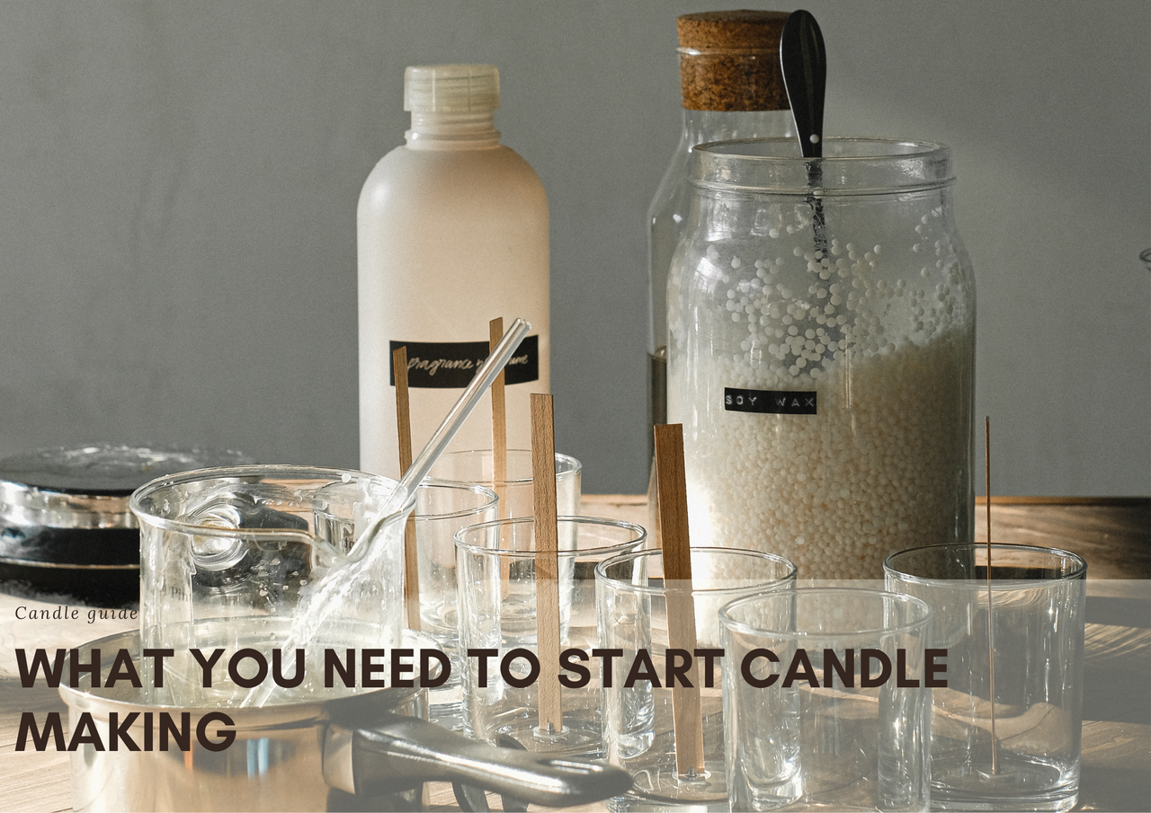 What you need to start candle making ( Our top tips to get you started