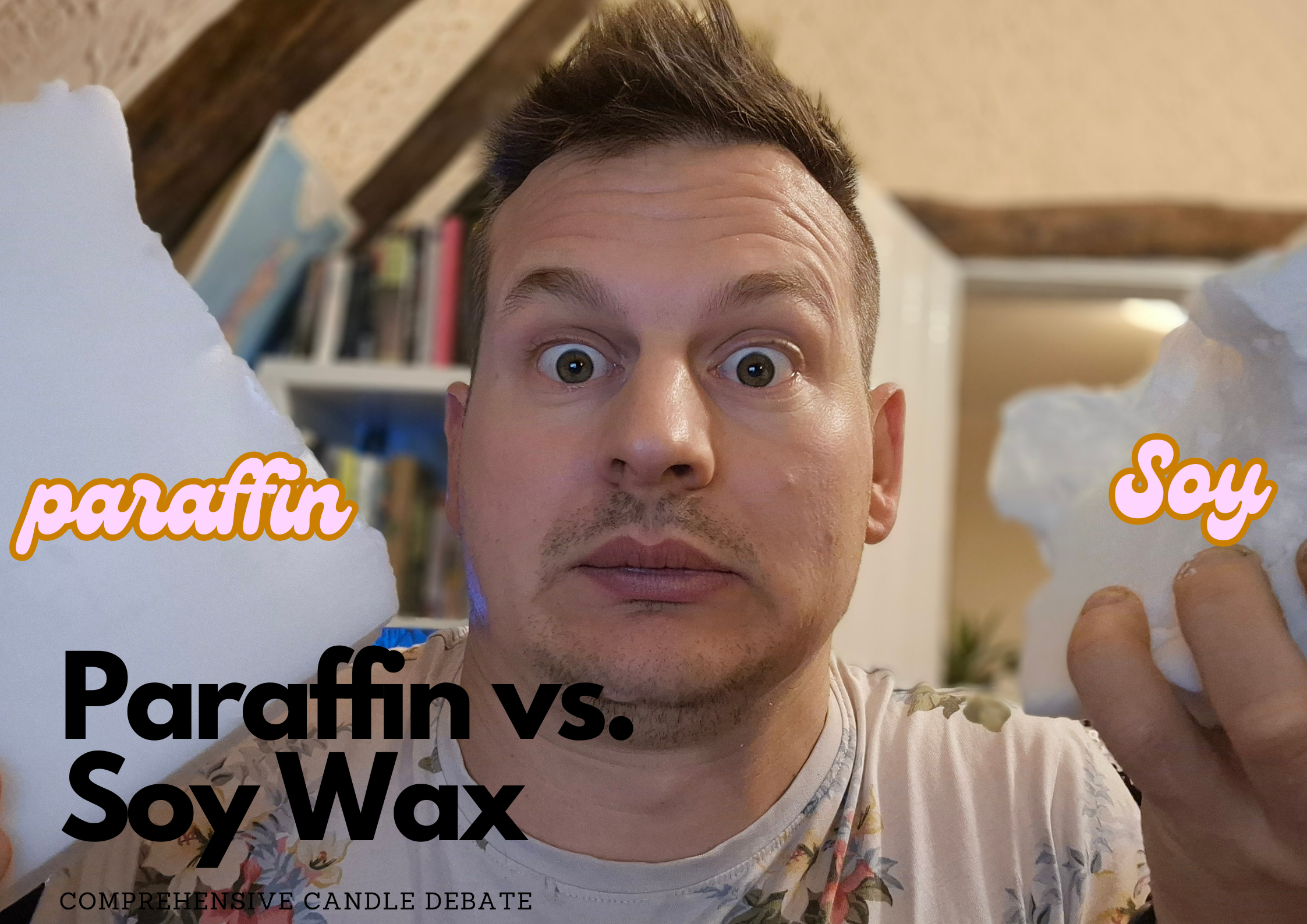 Paraffin vs. Soy Wax: A Comprehensive Candle Debate