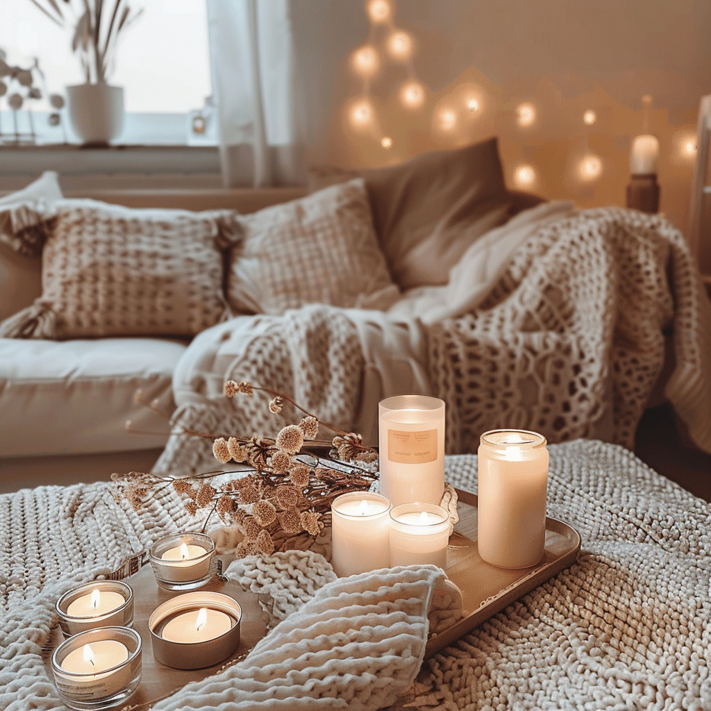 Cozy Living Room Vibes: How to Use Aesthetic Candles to Create a Relaxing Atmosphere