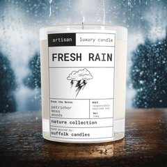 Fresh rain candle