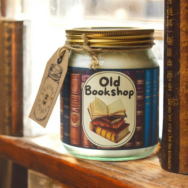 Bookshop Candle