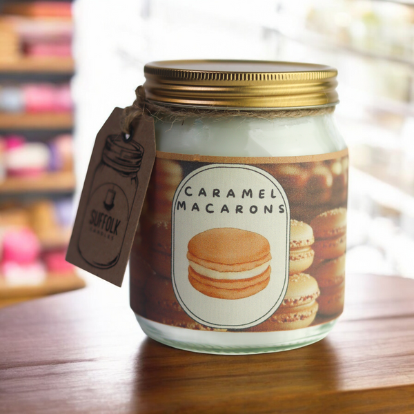 Caramel Macarons