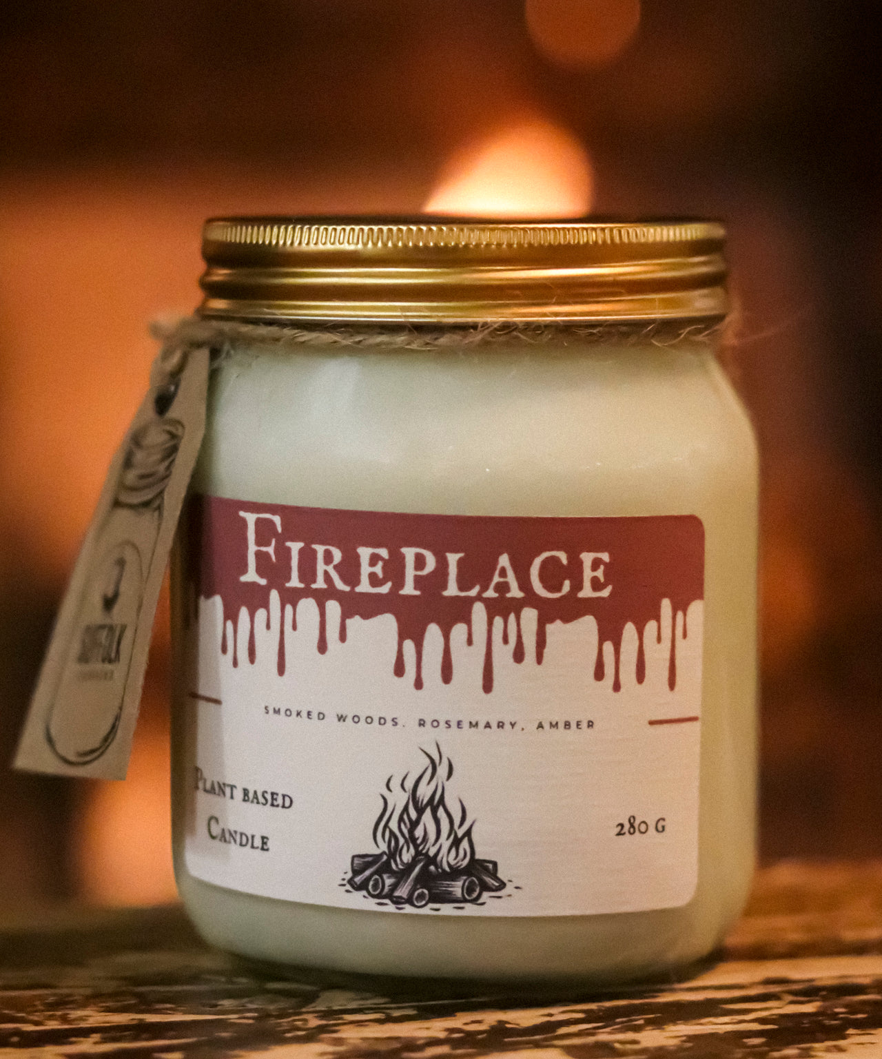 Fireplace Candle