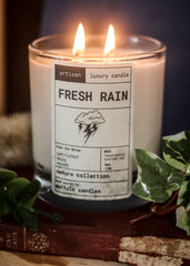 Fresh rain candle