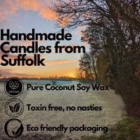 Thumbnail for Seaside Candle | Wood Sage & Sea Salt Scent | 60-Hour Burn Time | Handmade by Suffolk Candles
