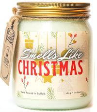 Thumbnail for Christmas Candle | Smells just like Christmas Morning | Festive Candle | Cinnamon, Spice, Orange, Clove | Festive Scent | Vegan | 60-Hour Burn Time